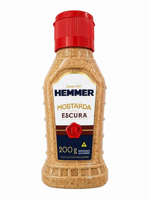 Mostarda Escura Hemmer 200g
