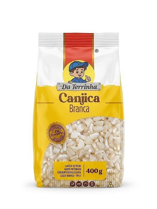 Canjica Branca da Terrinha 400g