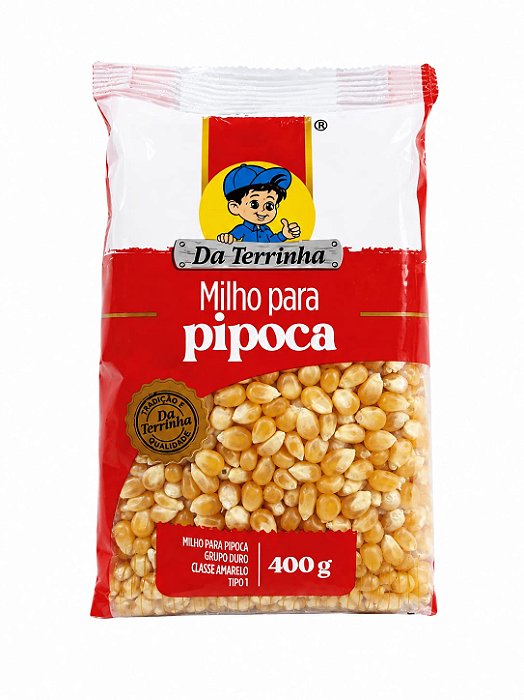 Milho Pipoca da Terrinha 400g