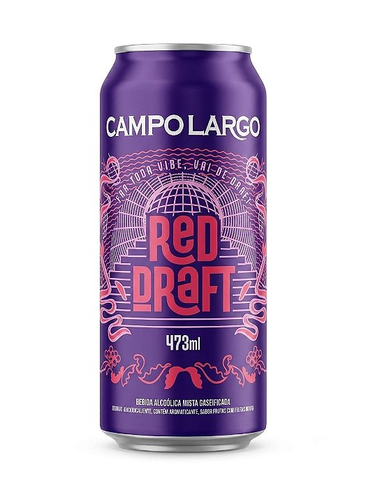 Campo Largo Red Draft Lata 473ml