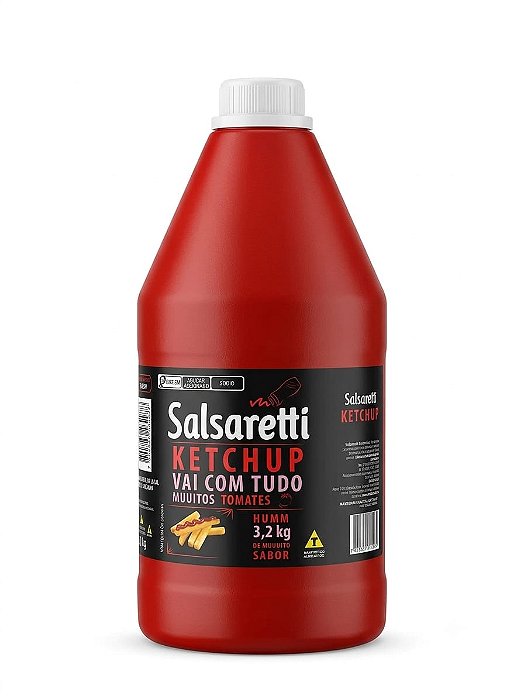ketchup Galão 3,2Kg Salsaretti
