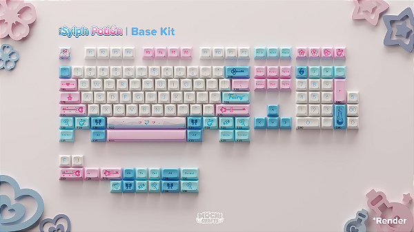 Keycaps Akko Sylph Potion Base Kit