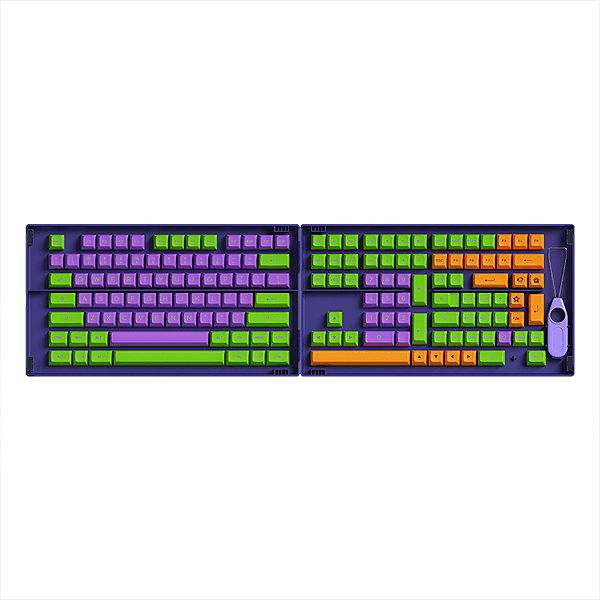 Keycaps Akko Profile Asa Double Shot Eva Theme