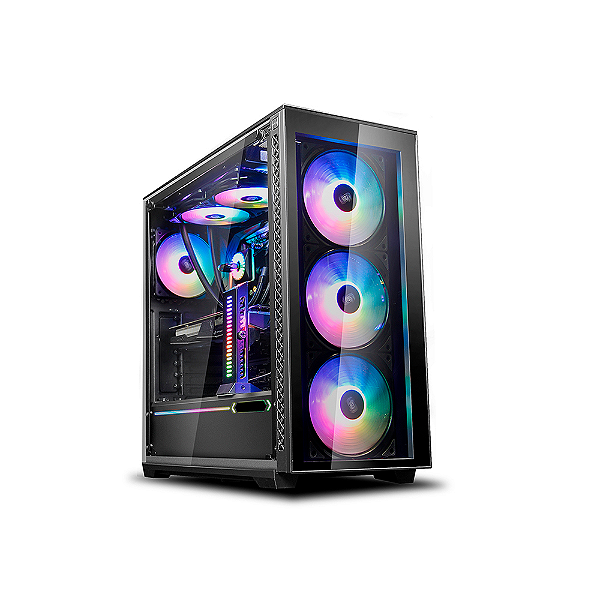 Gabinete Gamer Deepcool Matrexx 70 Rgb 3F Preto