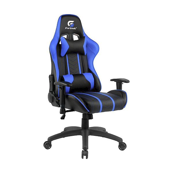 Cadeira Gamer Fortrek Black Hawk Preta E Azul - Pro Setup - E-Commerce