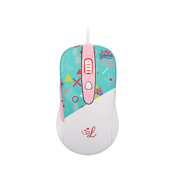 Mouse Gamer Redragon Cerberus L703 Luluca Usb 7200 Dpi