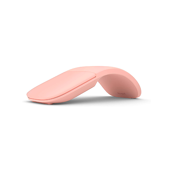 Mouse Microsoft Arc Elg-00037 Bluetooth Sem Fio Rosa