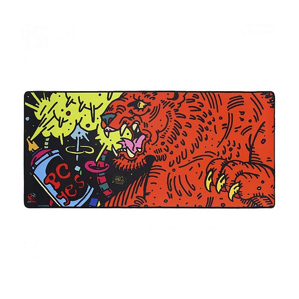 Mousepad Pcyes Tiger Extended Speed 900 X 420mm Pmt90x42