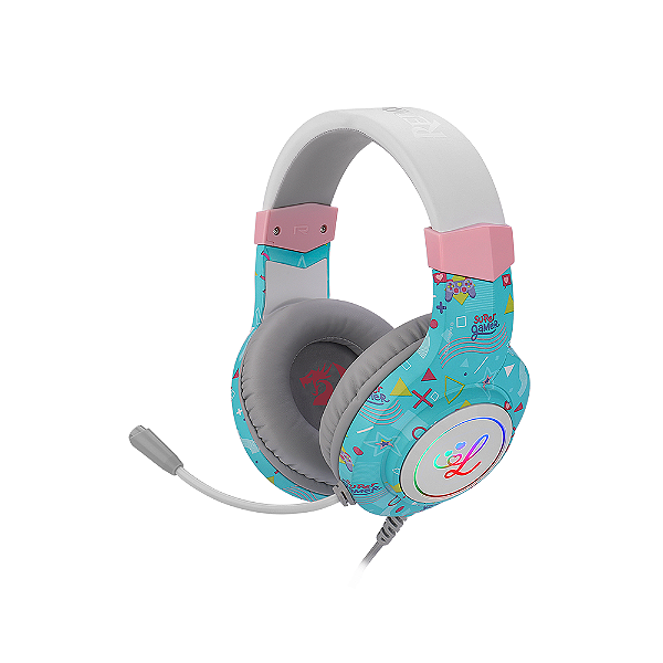 Headset Gamer Redragon Hylas Luluca L260rgb Branco Rgb