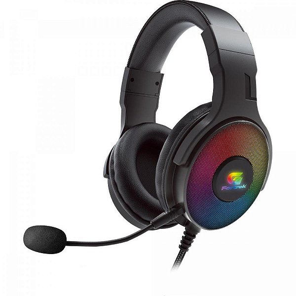 Headset Gamer Fortrek Cruiser 7.1 Rgb Preto