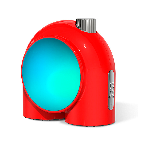 Luminária Inteligente Divoom Led RGB Planet-9 Vermelho