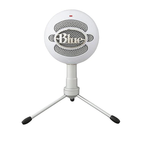 Microfone Logitech Blue Snowball Ice Usb Branco