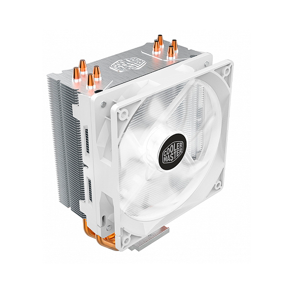 Cooler Para Cpu Cooler Master Hyper 212 Led Branco 120mm