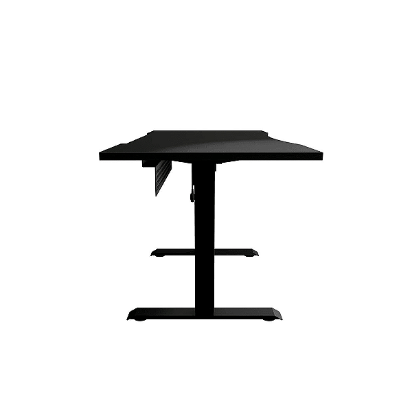 Tampo Ergonômico Para Mesa Elements Mdf Preto 1600 x 700 mm - Pro Setup -  E-Commerce