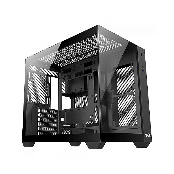 Gabinete Gamer Redragon Wideload Lite Ca-604b Preto