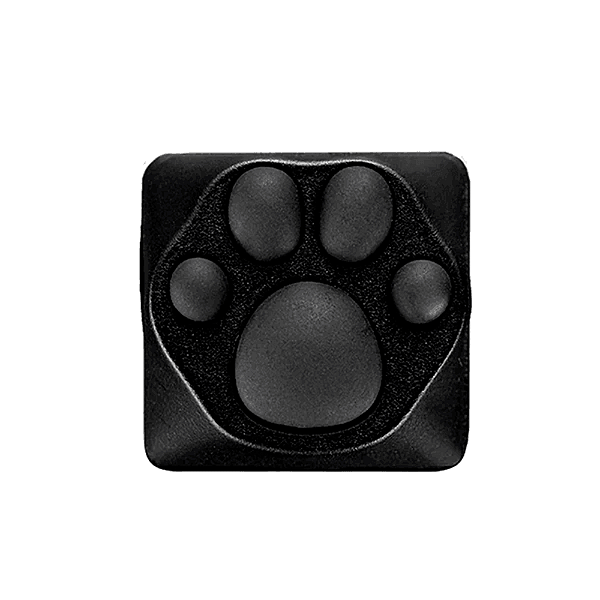 Keycap Tecla Gamer Zomoplus Kitty Paw Black Grey