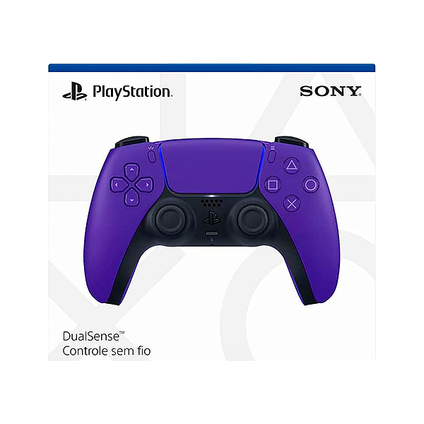 Controle PS5 Sony Sem Fio DualSense Galatic Purple Roxo - Pro Setup -  E-Commerce