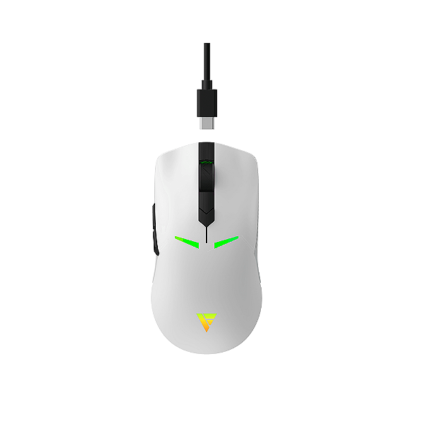 Mouse Gamer Force One Sirius Rgb Sem Fio 10000 Dpi