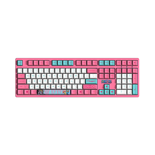 Teclado Mecânico Akko One Piece Chopper 3108v2 Switch Pink