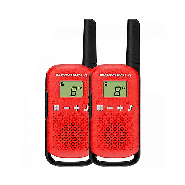 Rádio Comunicador Talkabout Motorola T110BR 25km Vermelho