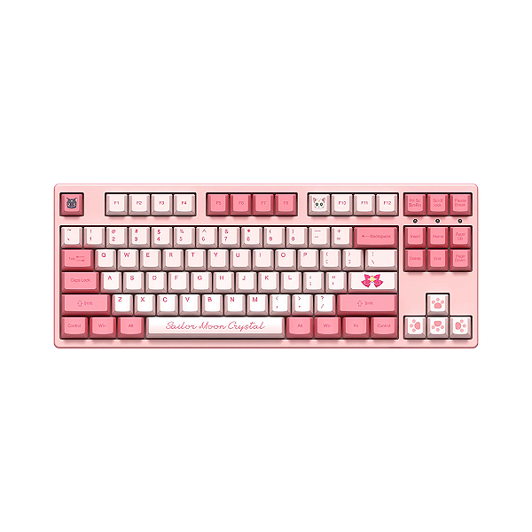 Teclado Akko Sailor Moon Crystal 3087 JDA Gateron Orange