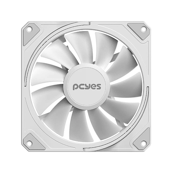 Fan Pcyes Para Gabinete Sangue Frio 3 White Ghost 120Mm