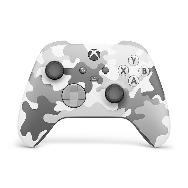 Controle Sem Fio Xbox Series S X e PC Arctic Camo Edição Especial