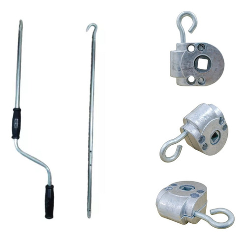 KIT 5 MANIVELAS + 5 REDUTORES