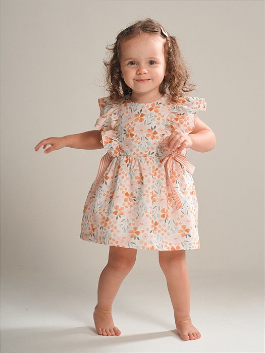 Vestido Aurora Laranja