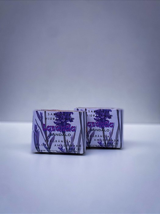 Sabonete Hidratante 100% Coco - Lavanda e Sândalo