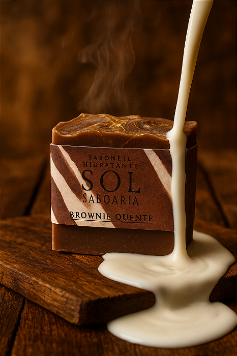 Brownie Quente - Sabonete com Leite de Vaca