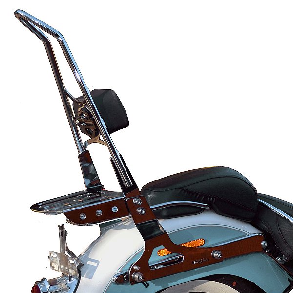 Sissy Bar Destacável Alto para SOFTAIL (Deluxe, Heritage até 2017) Harley-Davidson