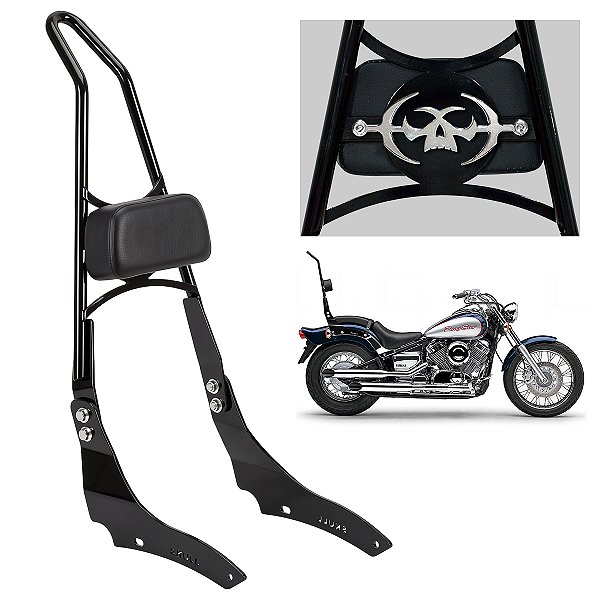 Sissy Bar Fixo Alto para DRAG STAR Yamaha