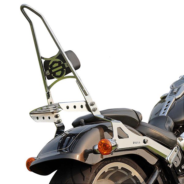 Sissy Bar Destacável Alto para SOFTAIL (Breakout, Fat Boy 2018 acima) Harley-Davidson