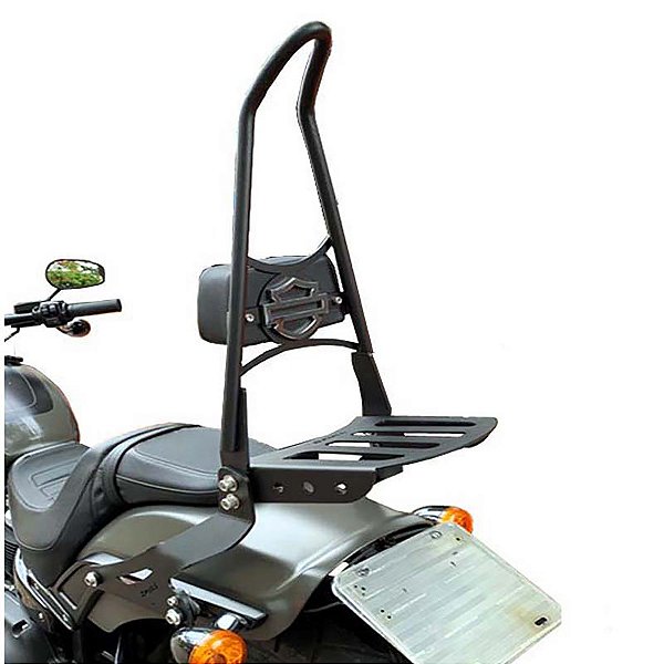 Sissy Bar Destacável Alto para SOFTAIL (Fat Bob) Harley-Davidson