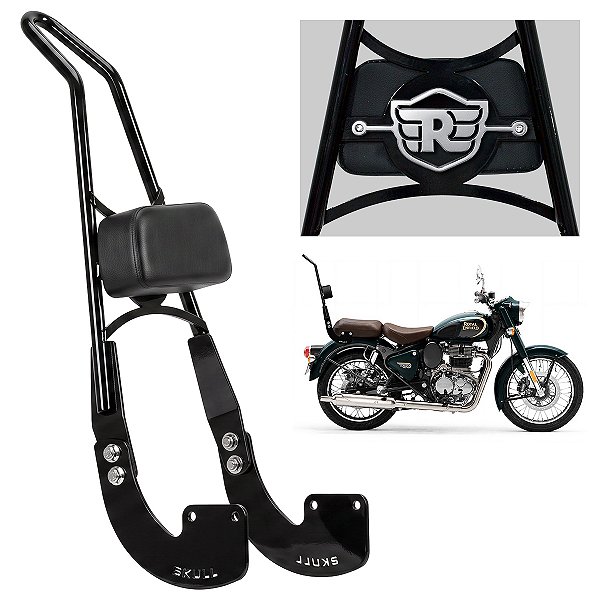 Sissy Bar Fixo Alto para CLASSIC 350 Royal Enfield
