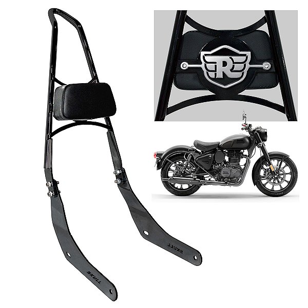 Sissy Bar Fixo Alto para CLASSIC 350 Royal Enfield