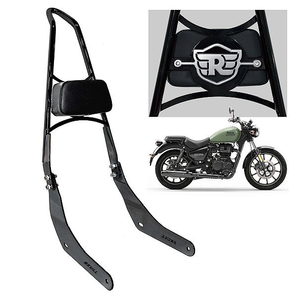 Sissy Bar Fixo Alto para METEOR 350 Royal Enfield