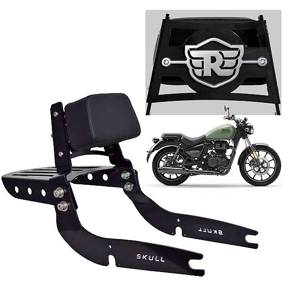 Sissy Bar Destacável Baixo para METEOR 350 Royal Enfield