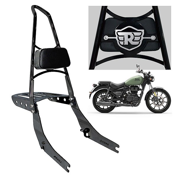 Sissy Bar Destacável Alto para METEOR 350 Royal Enfield
