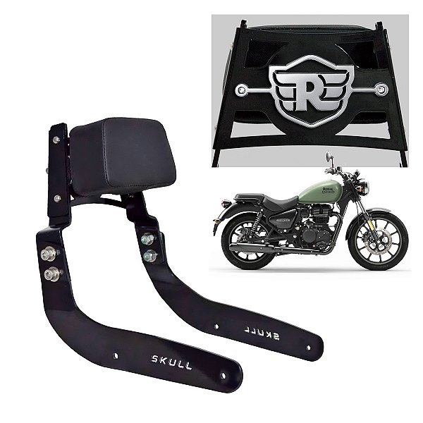 Sissy Bar Fixo Baixo para METEOR 350 Royal Enfield