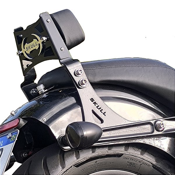 Sissy Bar Fixo Baixo para DYNA (Low Rider, Super Glide) Harley-Davidson