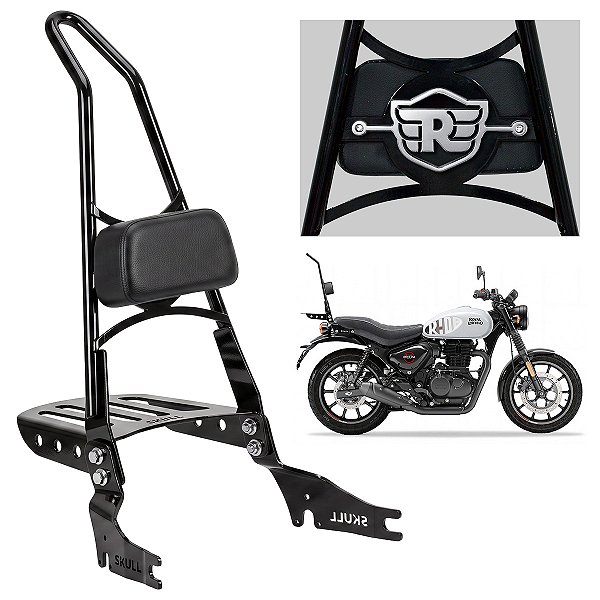 Sissy Bar Destacável Alto para HUNTER 350 Royal Enfield