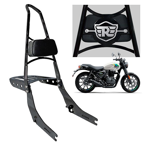 Sissy Bar Destacável Alto para HUNTER 350 Royal Enfield