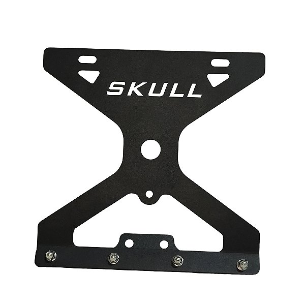 Suporte de Placa inclinado para DYNA (Low Rider, Super Glide) Harley-Davidson