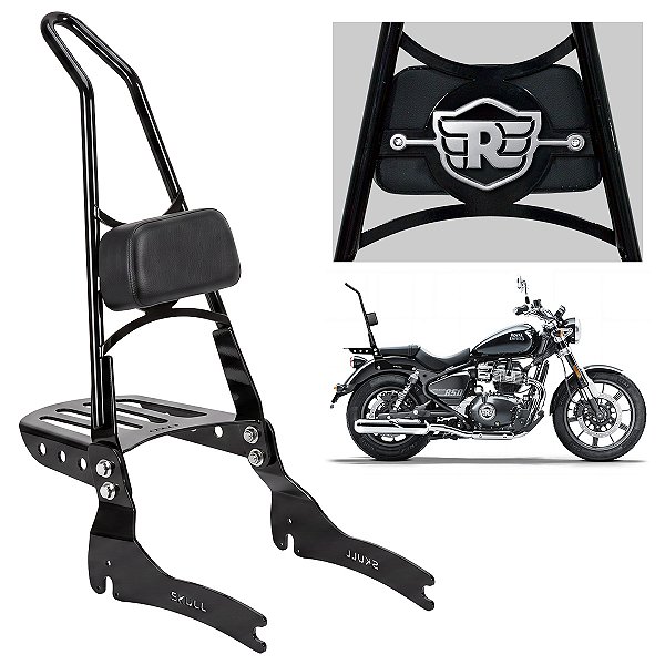Sissy Bar Destacável Alto para SUPER METEOR 650 Royal Enfield