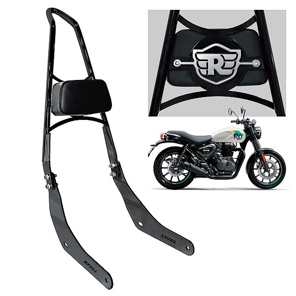Sissy Bar Fixo Alto para HUNTER 350 Royal Enfield