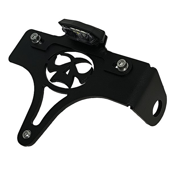 Suporte de Placa Lateral (Novo) para Vulcan (900) Kawasaki, Dragstar, Midnight, Virago (250,535) Yamaha