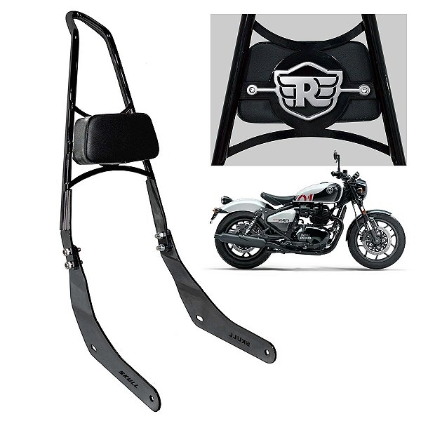 Sissy Bar Fixo Alto para SHOTGUN 650 Royal Enfield