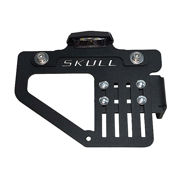 Suporte de Placa Lateral regulável para Royal Enfield e outras Motos custons